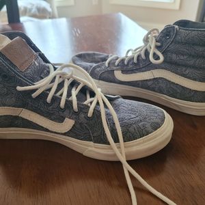 Vans, grey, size 8.5 W, size 7 M